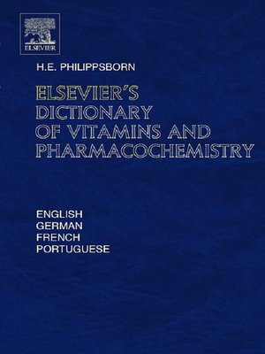 cover image of Elsevier's Dictionary of Vitamins and Pharmacochemistry